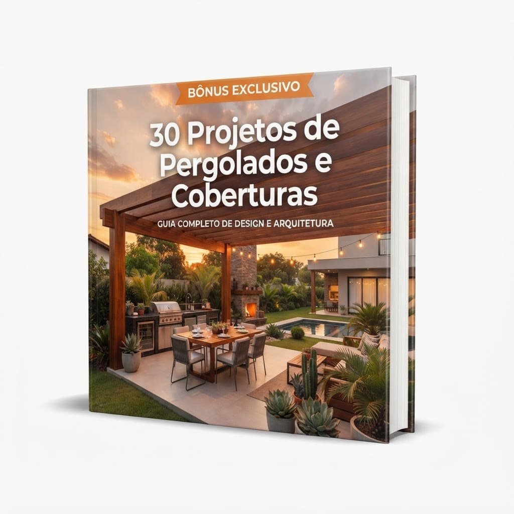 Capa de 30 Projetos de Pergolados e Coberturas