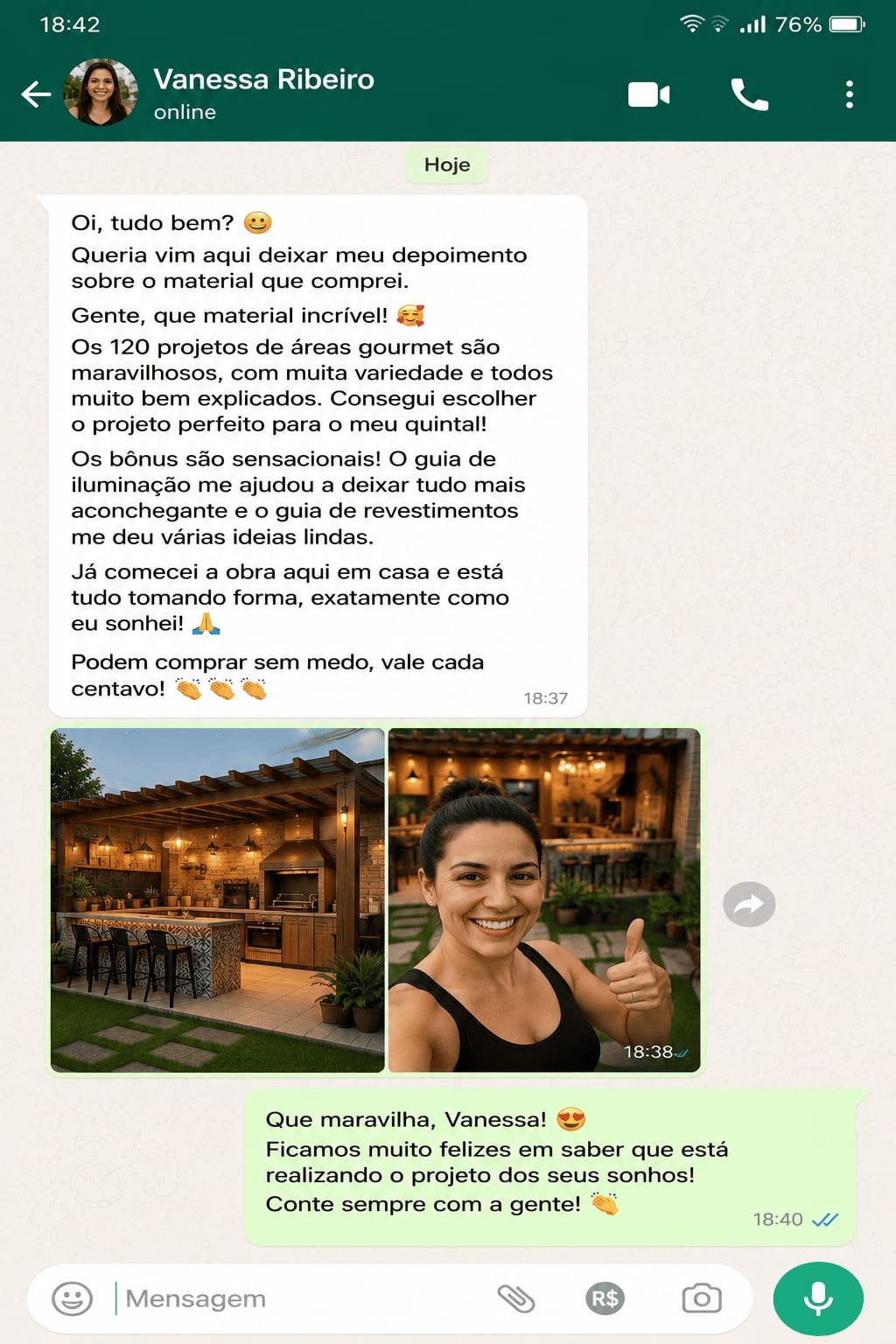 Avaliação de cliente 4